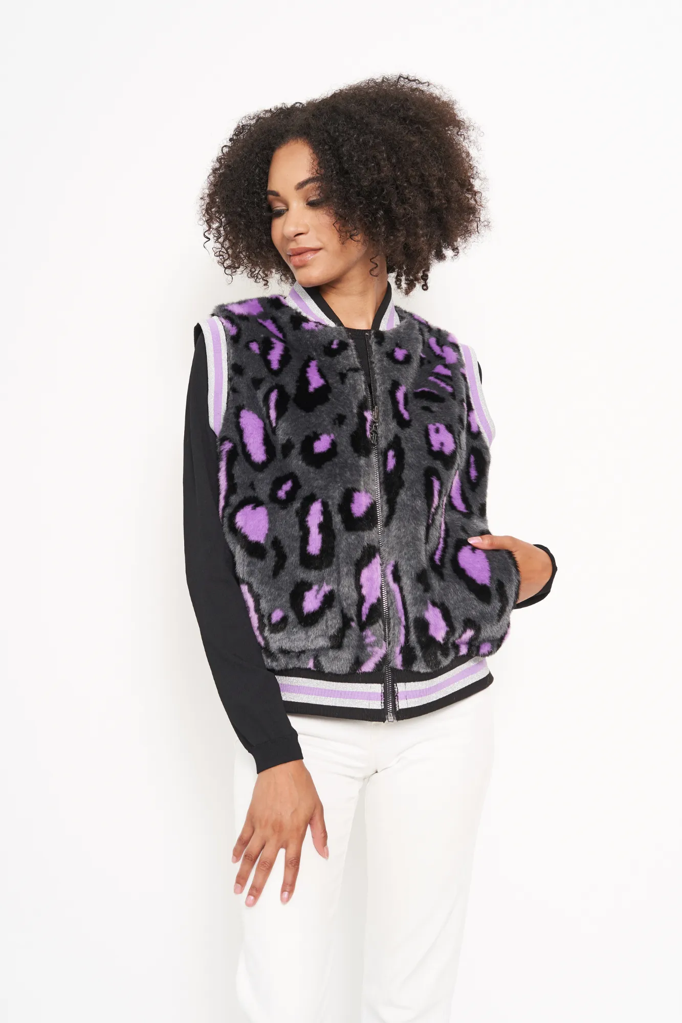Leopard Reversible Vest