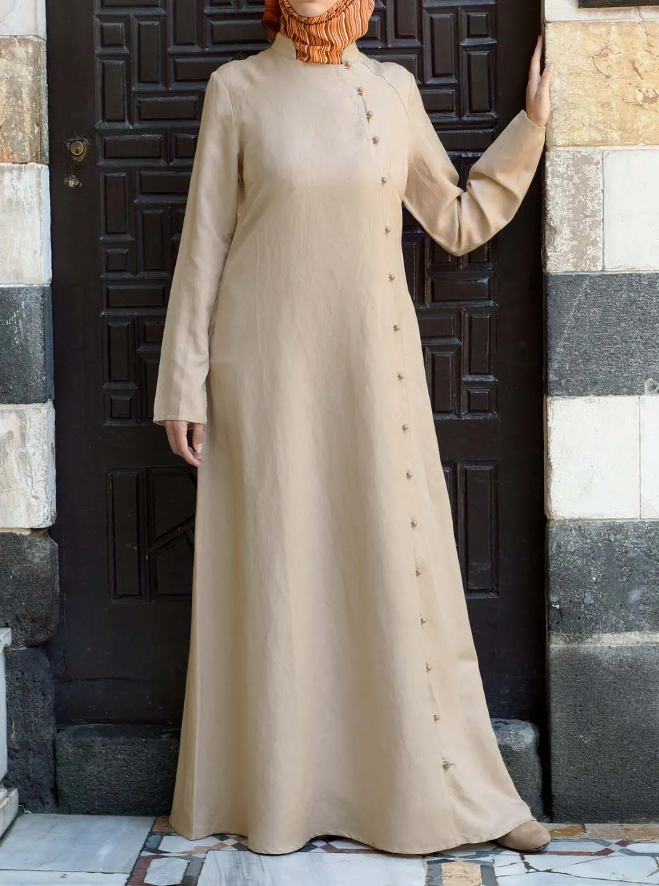 Linen Saigon Maxi Dress