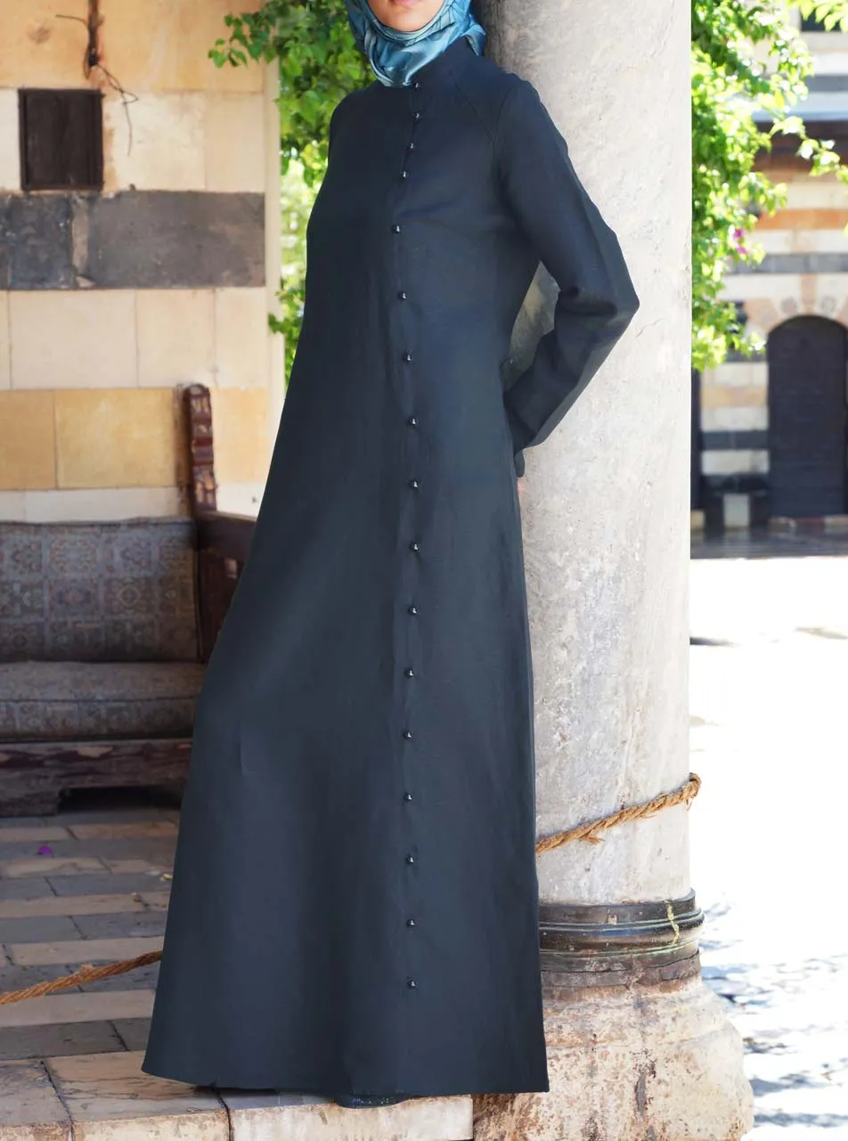 Linen Saigon Maxi Dress