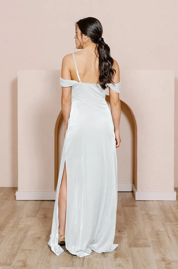 London Convertible Velvet Dress | Made To Order