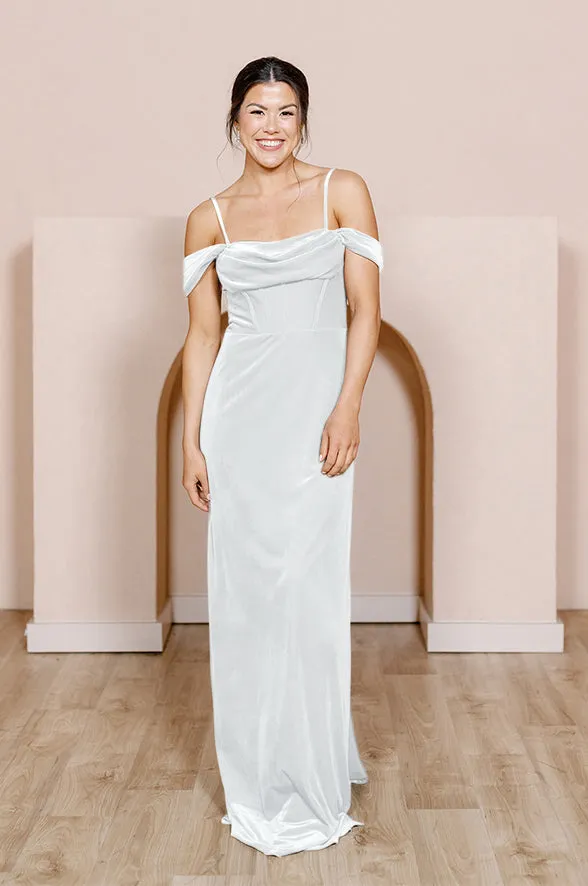London Convertible Velvet Dress | Made To Order