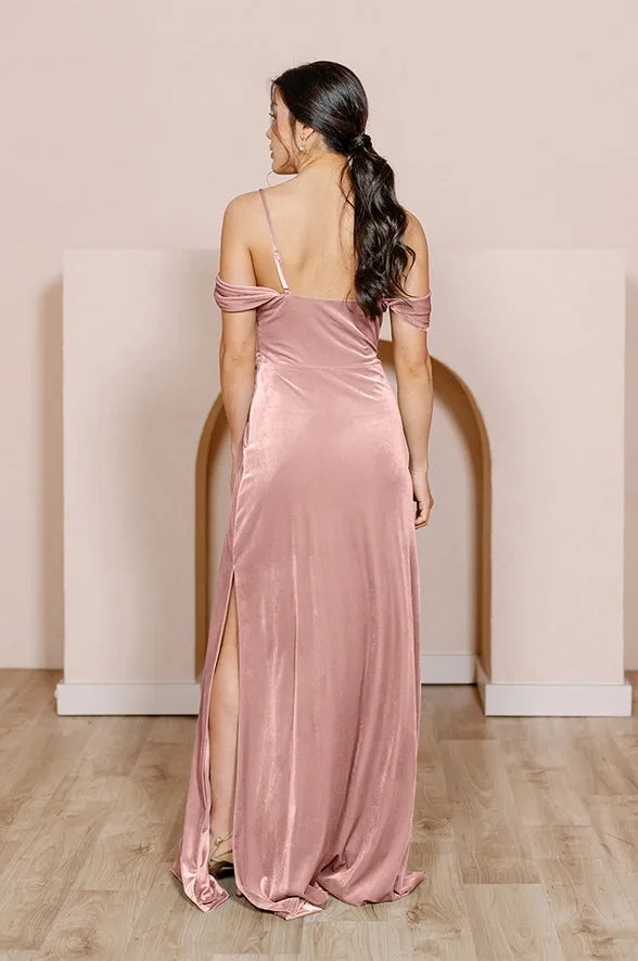 London Convertible Velvet Dress | Made To Order
