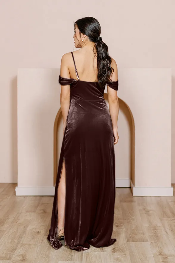 London Convertible Velvet Dress | Made To Order