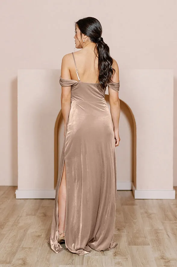 London Convertible Velvet Dress | Made To Order