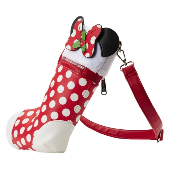 Loungefly x Disney Minnie Mouse Cosplay Stocking Crossbody Bag