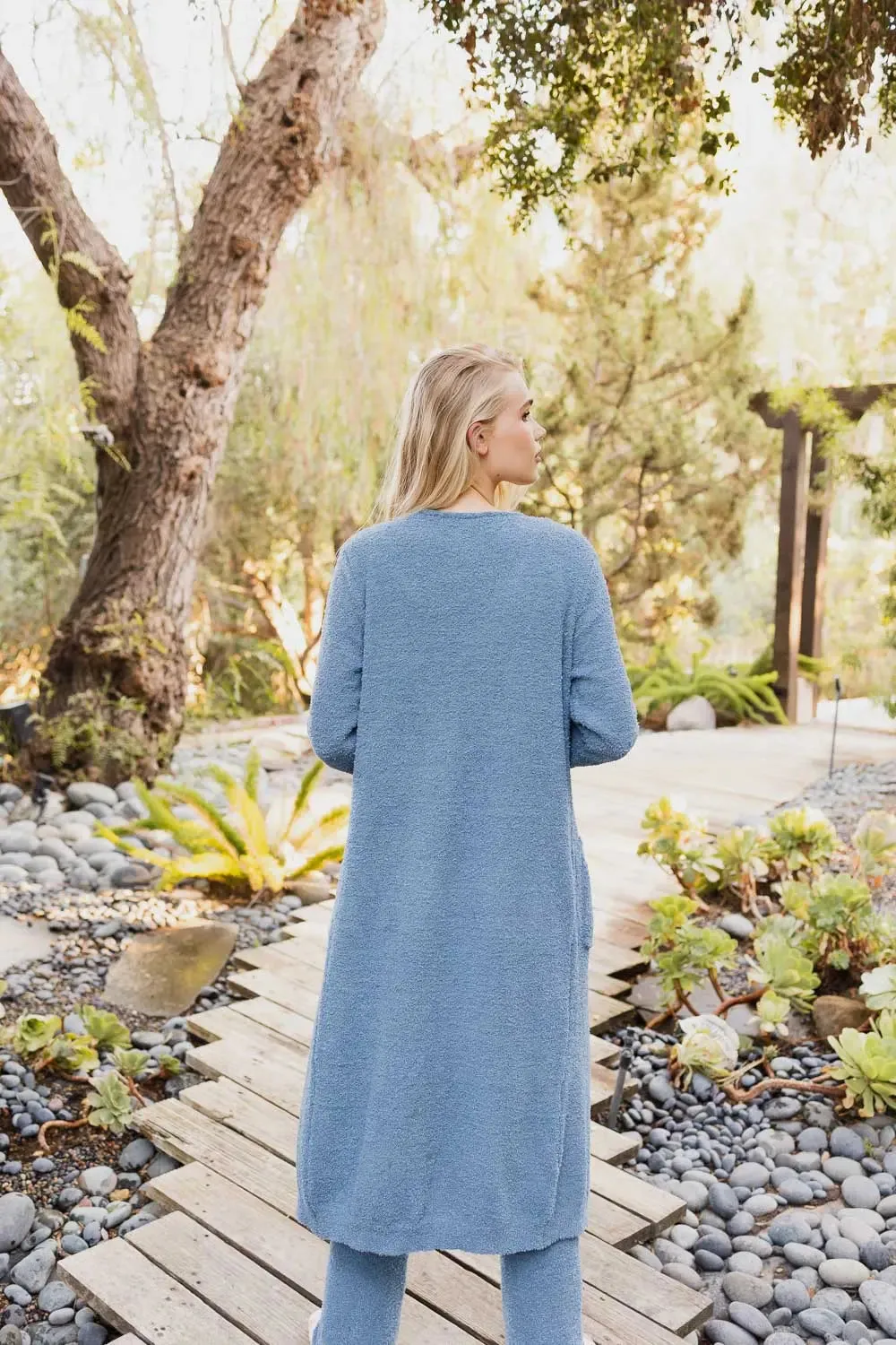 Luxe Cozy Boucle Oversized Cardigan