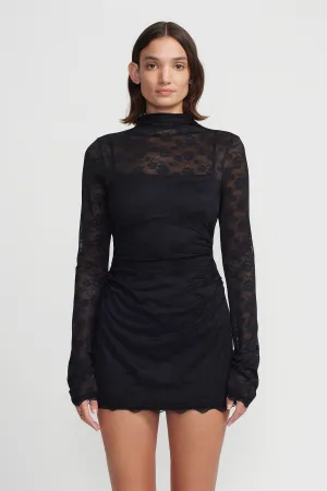 Marco Lace Dress Black