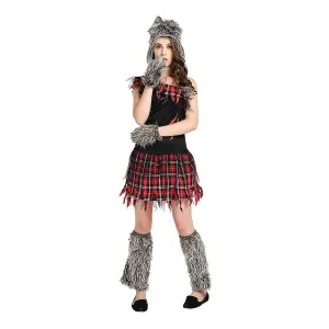 Miss Werewolf Adults Halloween Costume Dress Up
