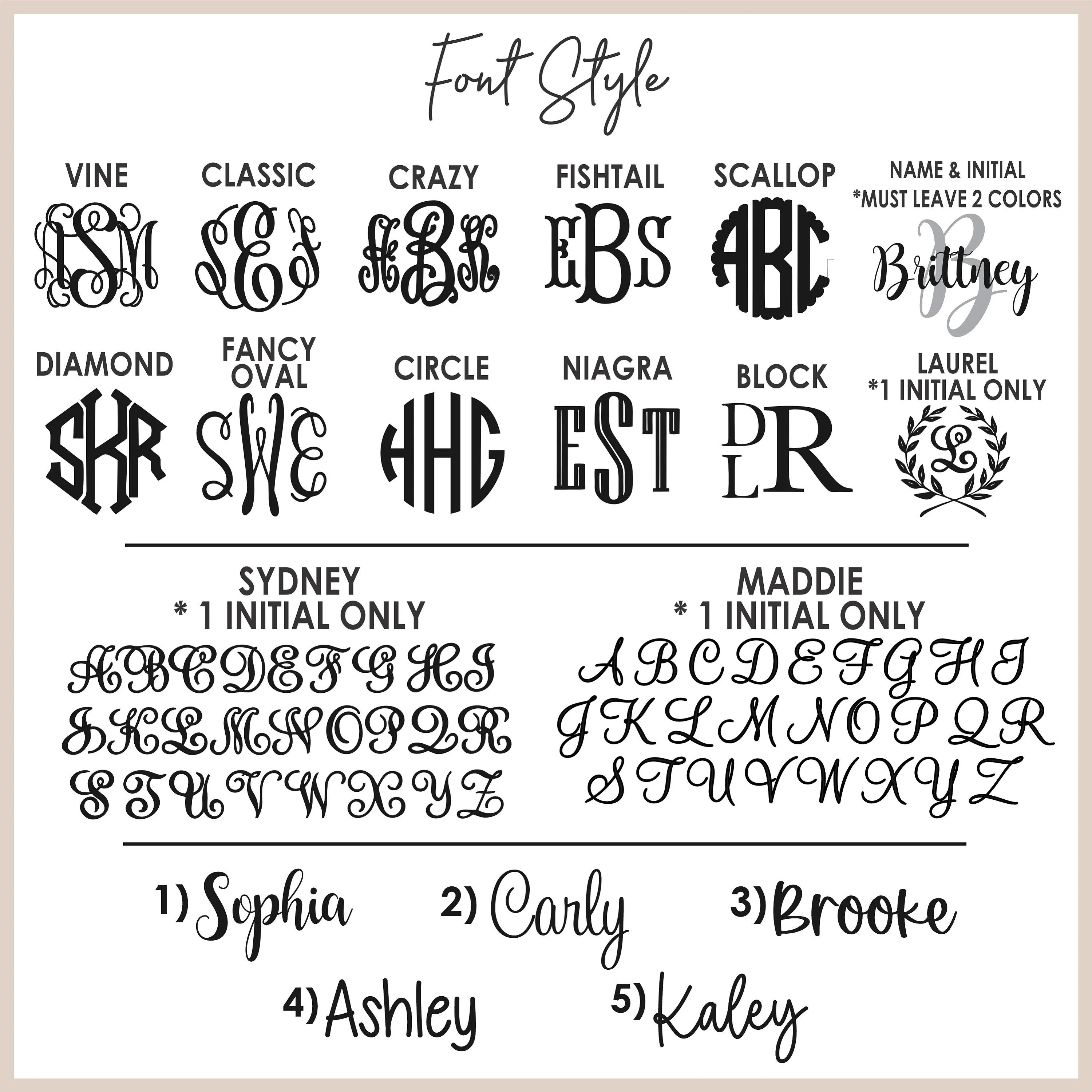 Monogrammed Comfort Colors Sweatshirt for Women