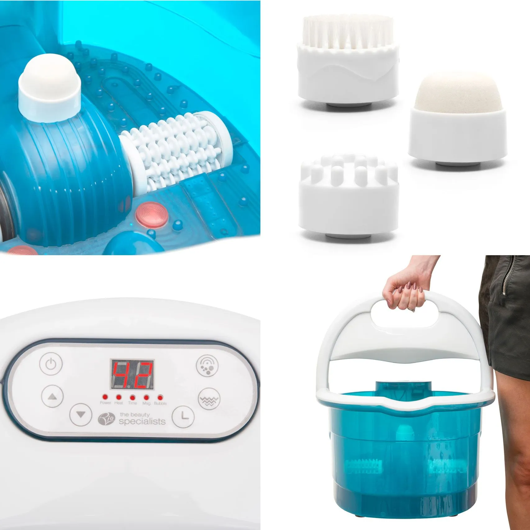 Multi-Functional Motorised Foot Spa Bath and Massager