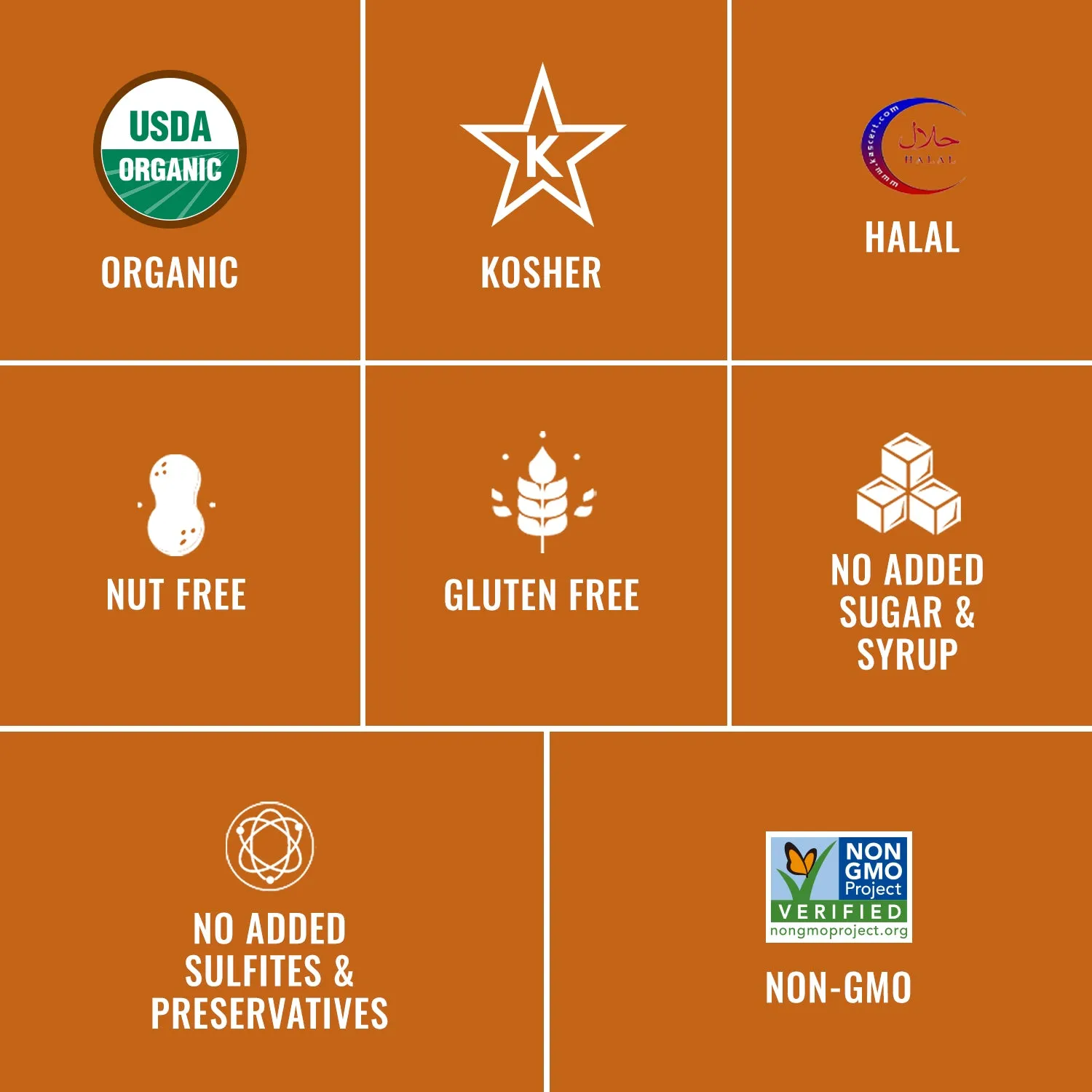ORGANIC DRIED APRICOTS W/ ADDED PREBIOTICS