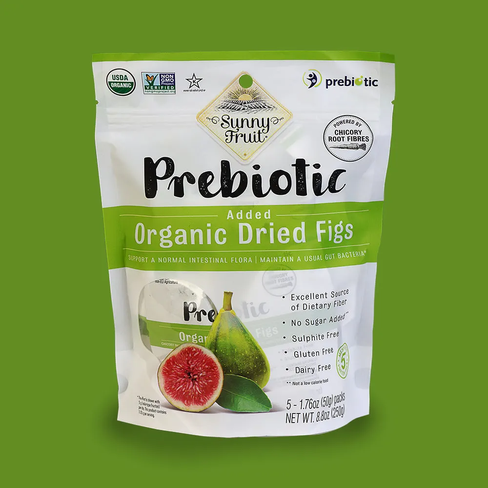 ORGANIC DRIED FIGS W/ ADDED PREBIOTICS