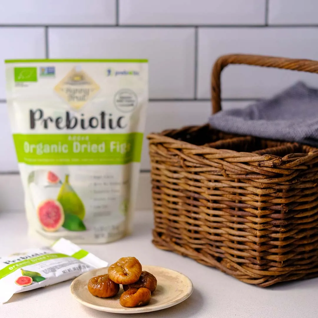 ORGANIC DRIED FIGS W/ ADDED PREBIOTICS