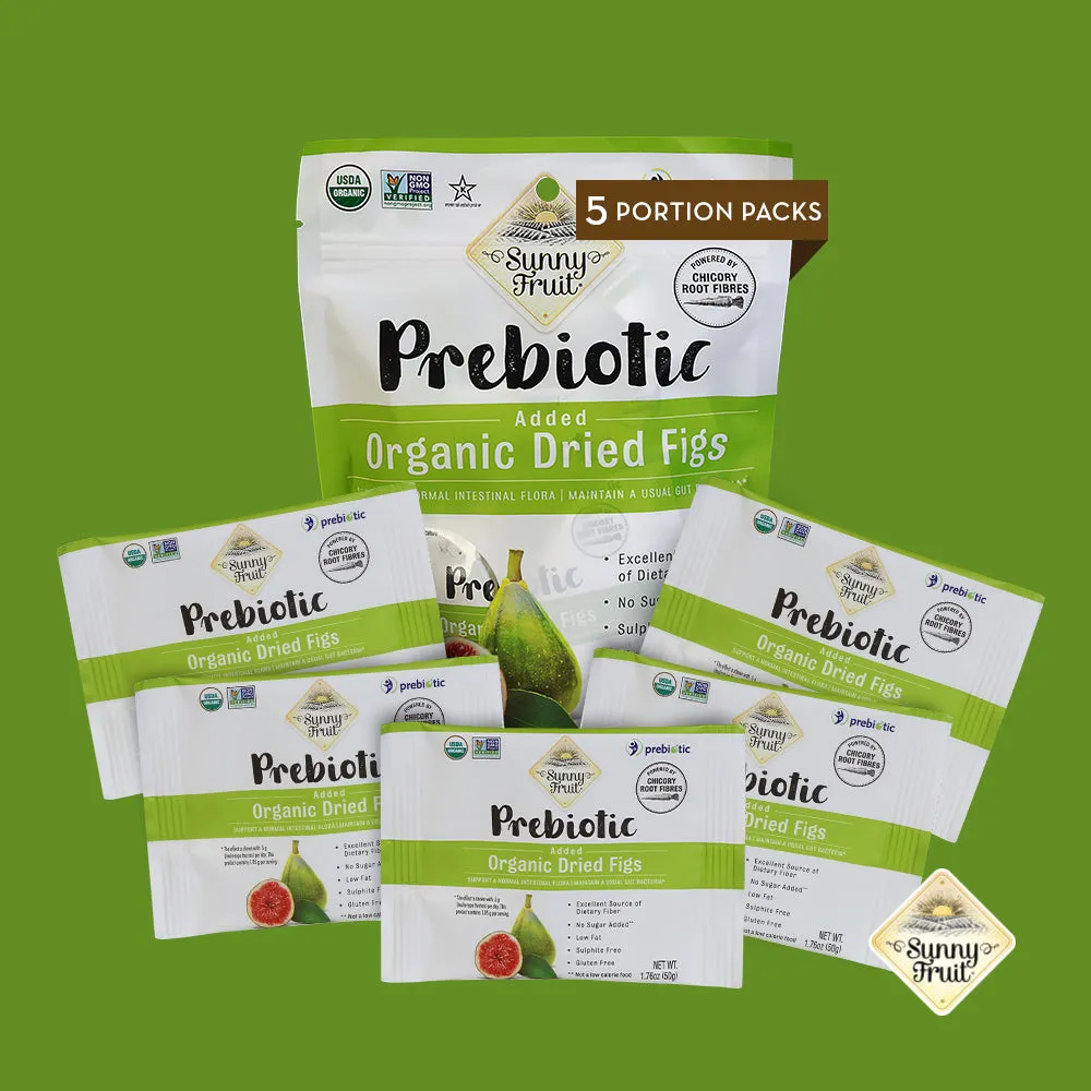ORGANIC DRIED FIGS W/ ADDED PREBIOTICS