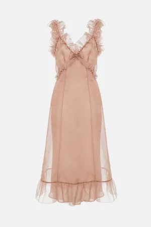ORGANZA SLIP DRESS