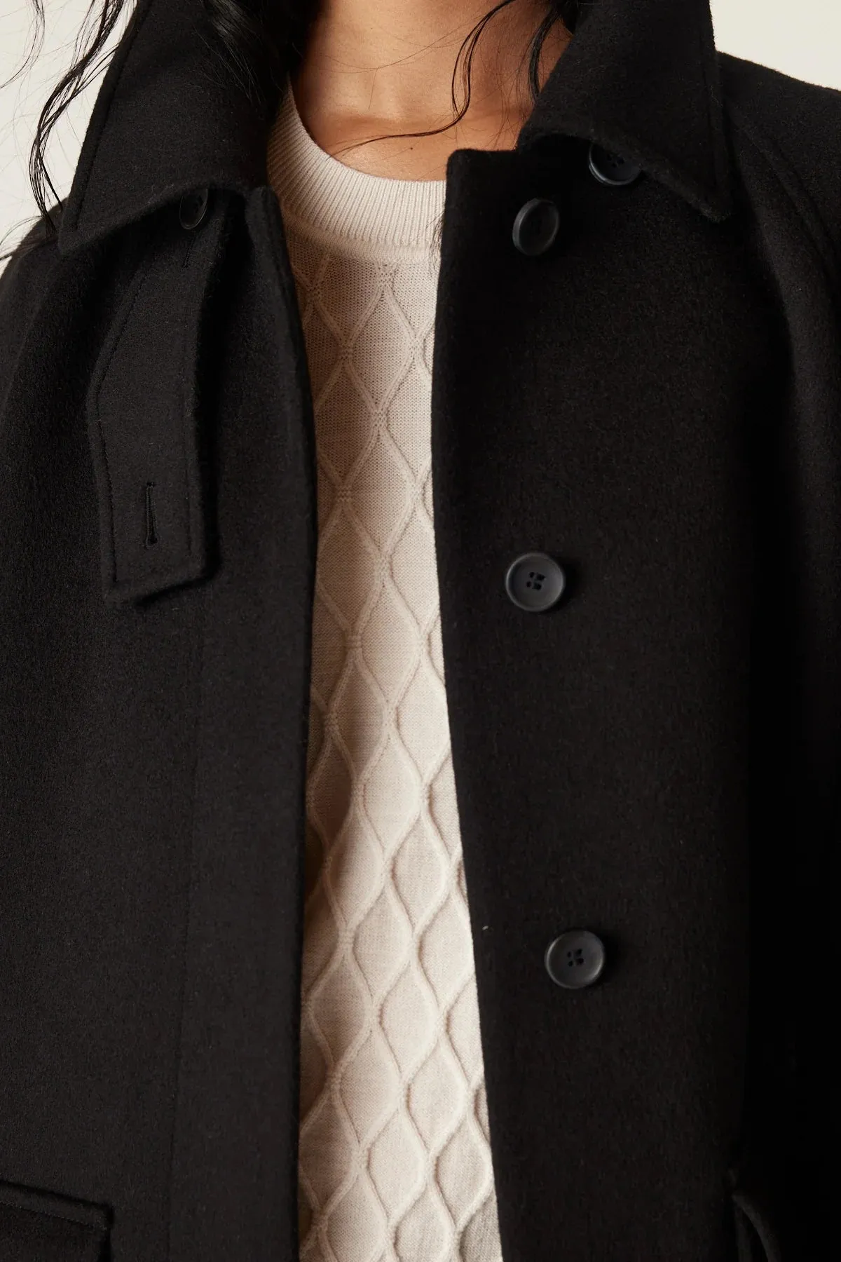 Oxford Coat Black