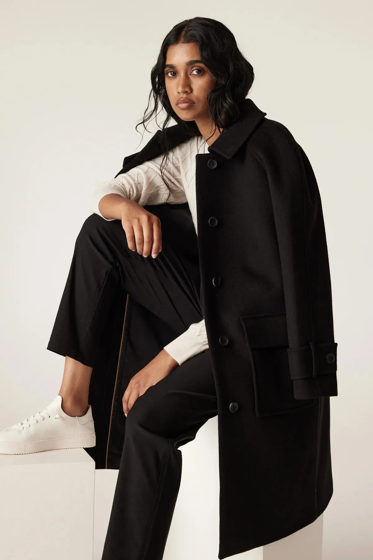 Oxford Coat Black