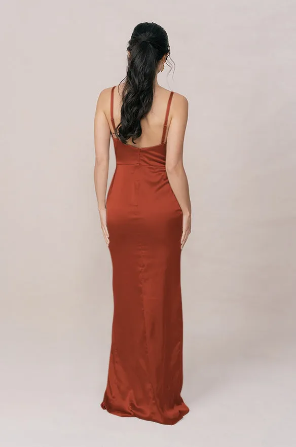 Rava Satin Dress | Made To Order