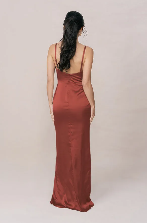 Rava Satin Dress | Made To Order