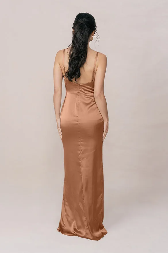 Rava Satin Dress | Made To Order