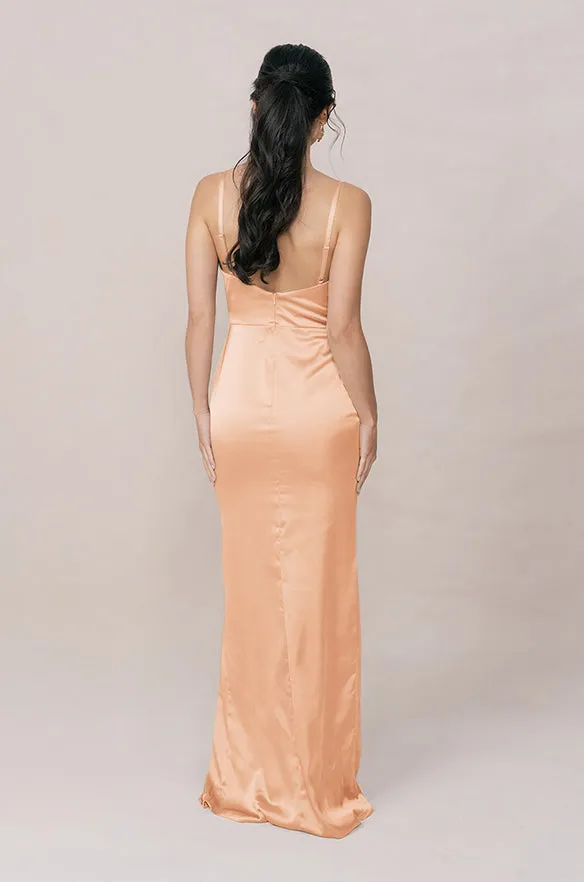 Rava Satin Dress | Made To Order