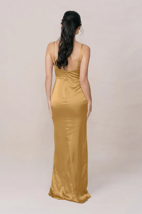Rava Satin Dress | Made To Order