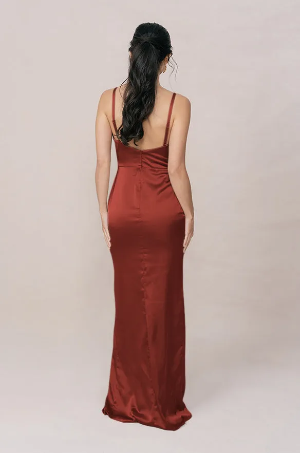 Rava Satin Dress | Made To Order