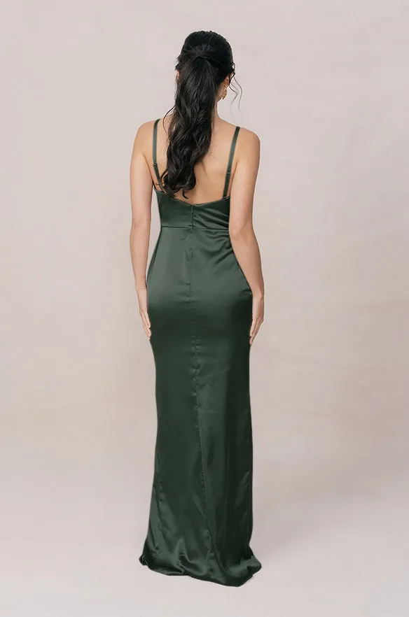 Rava Satin Dress | Made To Order