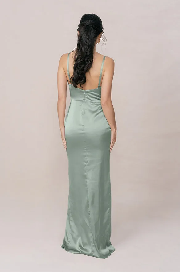 Rava Satin Dress | Made To Order