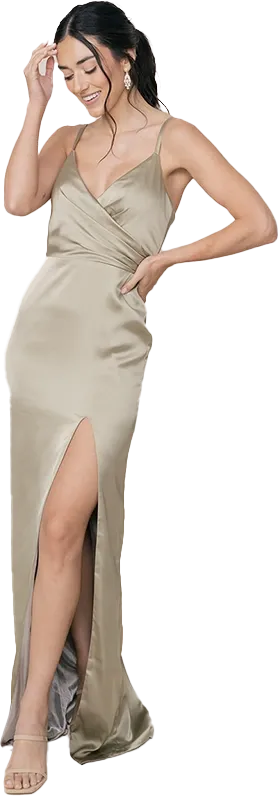 Rava Satin Dress | Made To Order