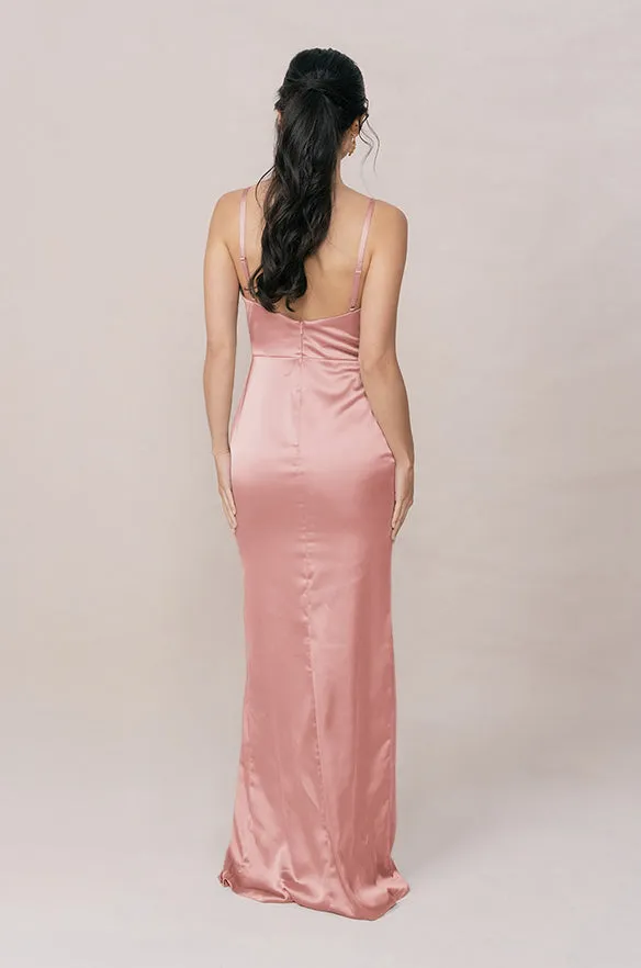 Rava Satin Dress | Made To Order