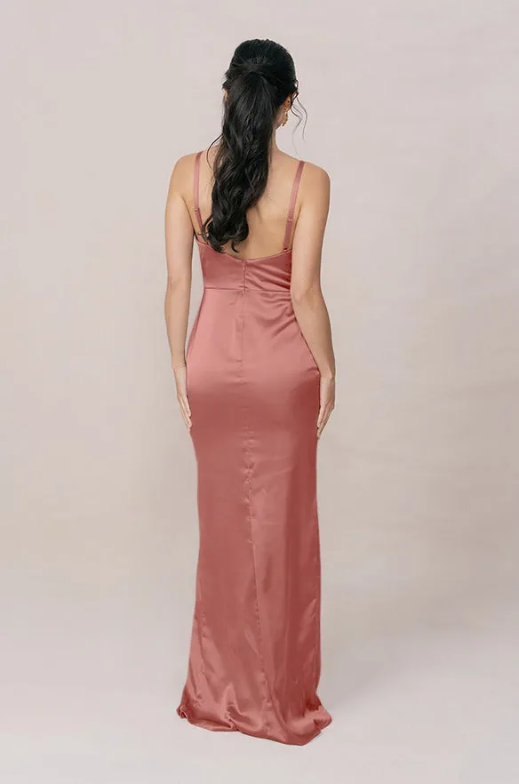 Rava Satin Dress | Made To Order