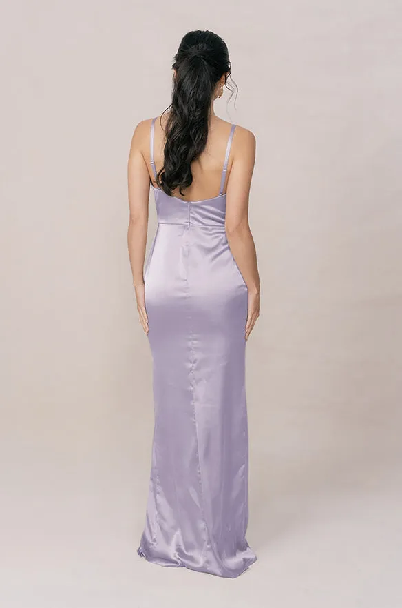 Rava Satin Dress | Made To Order