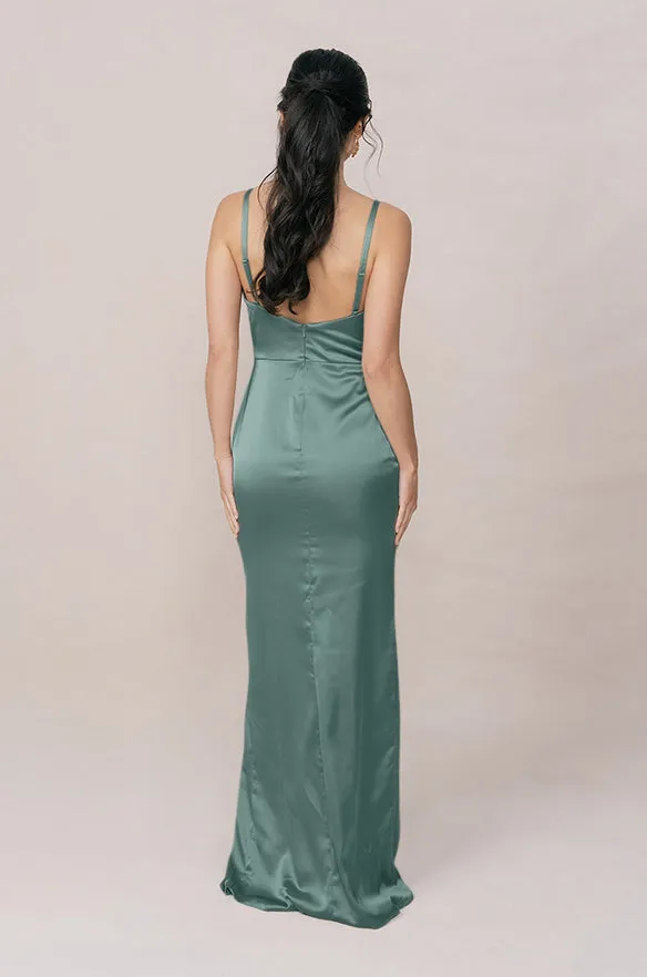 Rava Satin Dress | Made To Order