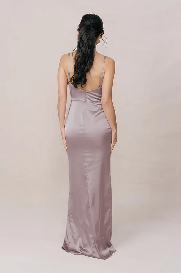 Rava Satin Dress | Made To Order