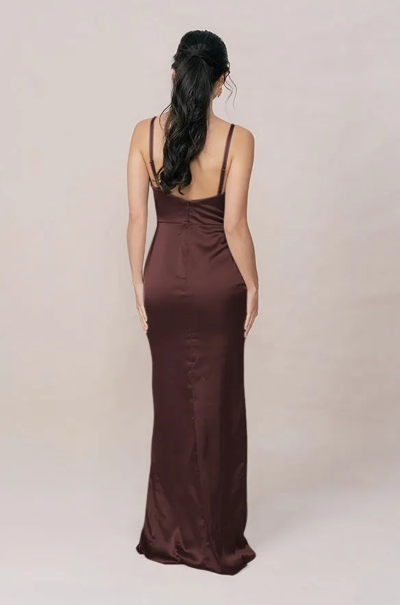 Rava Satin Dress | Made To Order