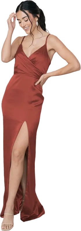 Rava Satin Dress | Made To Order