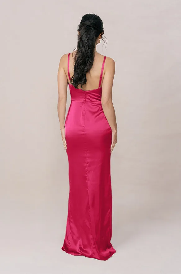 Rava Satin Dress | Made To Order