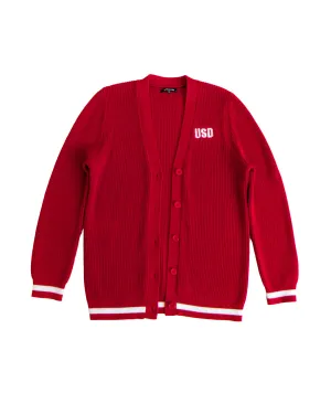 USD Red Cardigan Sweater