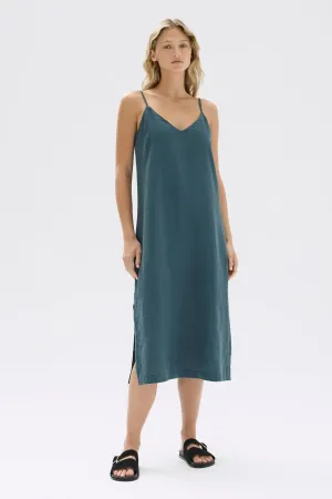 Vallory Linen Slip Dress